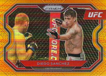 2021 Panini Prizm UFC - Orange Prizms #196 Diego Sanchez Front
