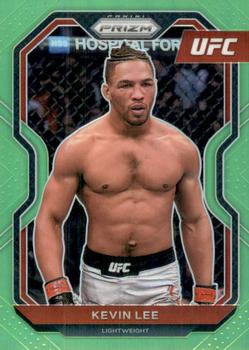 2021 Panini Prizm UFC - Neon Green Prizms #95 Kevin Lee Front
