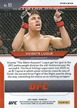 2021 Panini Prizm UFC - Octagon Prizms #53 Vicente Luque Back