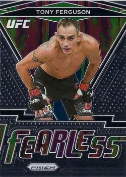 2021 Panini Prizm UFC - Fearless #14 Tony Ferguson Front