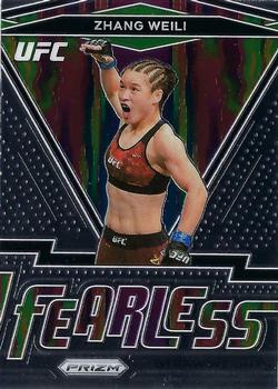 2021 Panini Prizm UFC - Fearless #20 Zhang Weili Front