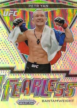 2021 Panini Prizm UFC - Fearless Silver Prizms #21 Petr Yan Front