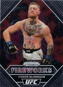 2021 Panini Prizm UFC - Fireworks #1 Conor McGregor Front