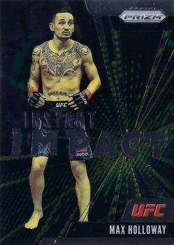 2021 Panini Prizm UFC - Instant Impact #4 Max Holloway Front