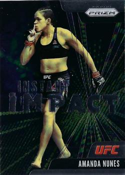 2021 Panini Prizm UFC - Instant Impact #24 Amanda Nunes Front