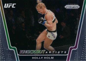 2021 Panini Prizm UFC - Knockout Artists #1 Holly Holm Front