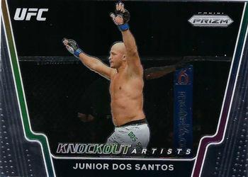 2021 Panini Prizm UFC - Knockout Artists #4 Junior Dos Santos Front