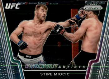 2021 Panini Prizm UFC - Knockout Artists #7 Stipe Miocic Front