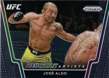 2021 Panini Prizm UFC - Knockout Artists #8 Jose Aldo Front