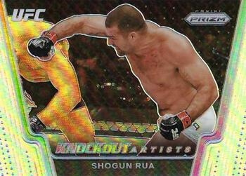 2021 Panini Prizm UFC - Knockout Artists Silver Prizms #24 Shogun Rua Front