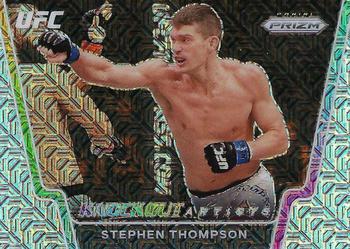 2021 Panini Prizm UFC - Knockout Artists Mojo Prizms #20 Stephen Thompson Front