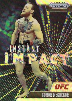 2021 Panini Prizm UFC - Instant Impact Silver Prizms #9 Conor McGregor Front