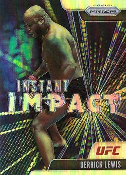 2021 Panini Prizm UFC - Instant Impact Silver Prizms #23 Derrick Lewis Front