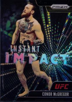 2021 Panini Prizm UFC - Instant Impact Black Prizms #9 Conor McGregor Front