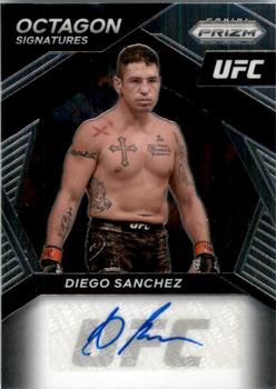 2021 Panini Prizm UFC - Octagon Signatures #OS-DSZ Diego Sanchez Front