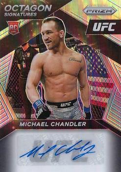 2021 Panini Prizm UFC - Octagon Signatures Silver Prizms #OS-MCH Michael Chandler Front
