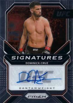 2021 Panini Prizm UFC - Signatures #SG-DCZ Dominick Cruz Front