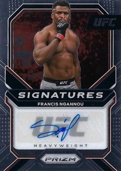2021 Panini Prizm UFC - Signatures #SG-FNG Francis Ngannou Front
