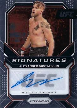 2021 Panini Prizm UFC - Signatures #SG-AGF Alexander Gustafsson Front