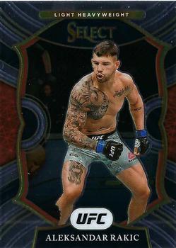 2021 Panini Select UFC #6 Aleksandar Rakic Front