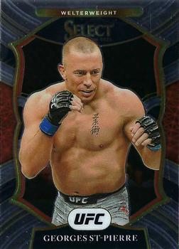 2021 Panini Select UFC #14 Georges St-Pierre Front