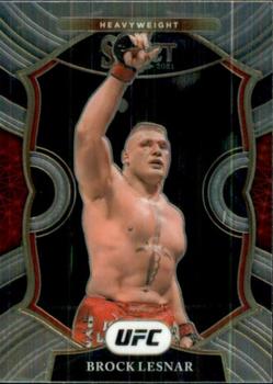 2021 Panini Select UFC #18 Brock Lesnar Front