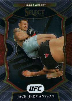 2021 Panini Select UFC #84 Jack Hermansson Front