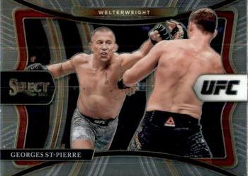 2021 Panini Select UFC #135 Georges St-Pierre Front