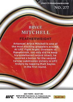 2021 Panini Select UFC #277 Bryce Mitchell Back