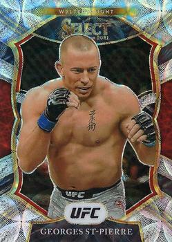 2021 Panini Select UFC - Scope Prizms #14 Georges St-Pierre Front
