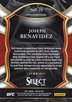 2021 Panini Select UFC - Scope Prizms #75 Joseph Benavidez Back