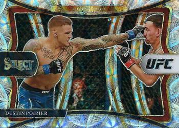 2021 Panini Select UFC - Scope Prizms #116 Dustin Poirier Front