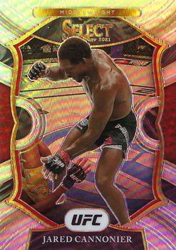 2021 Panini Select UFC - Silver Prizms #15 Jared Cannonier Front