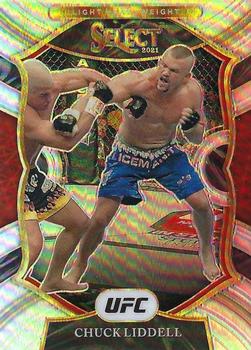 2021 Panini Select UFC - Silver Prizms #88 Chuck Liddell Front