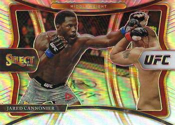 2021 Panini Select UFC - Silver Prizms #145 Jared Cannonier Front
