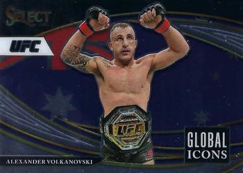 2021 Panini Select UFC - Global Icons #9 Alexander Volkanovski Front