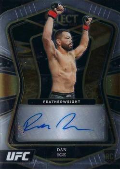 2021 Panini Select UFC - Rookie Signatures #RS-DIG Dan Ige Front