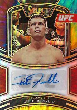 2021 Panini Select UFC - Signatures Tie-Dye Prizms #SG-RFK Rich Franklin Front