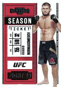 2021 Panini Chronicles UFC #2 Khabib Nurmagomedov Front