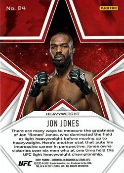 2021 Panini Chronicles UFC #84 Jon Jones Back