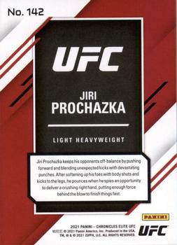 2021 Panini Chronicles UFC #142 Jiri Prochazka Back