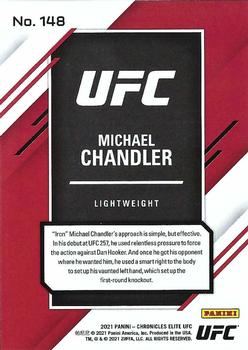 2021 Panini Chronicles UFC #148 Michael Chandler Back
