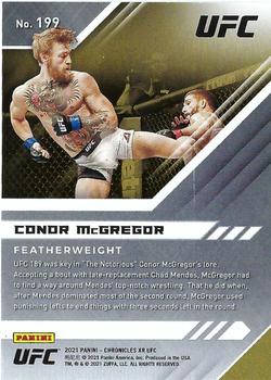 2021 Panini Chronicles UFC #199 Conor McGregor Back