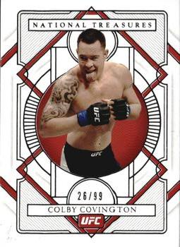 2021 Panini Chronicles UFC #347 Colby Covington Front