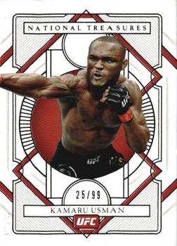 2021 Panini Chronicles UFC #356 Kamaru Usman Front