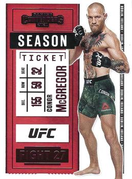 2021 Panini Chronicles UFC - Pink #1 Conor McGregor Front