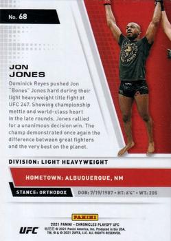 2021 Panini Chronicles UFC - Pink #68 Jon Jones Back