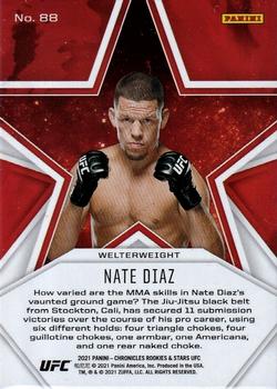2021 Panini Chronicles UFC - Pink #88 Nate Diaz Back