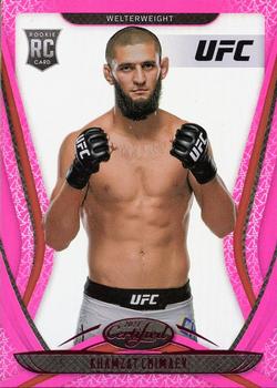 2021 Panini Chronicles UFC - Pink #132 Khamzat Chimaev Front