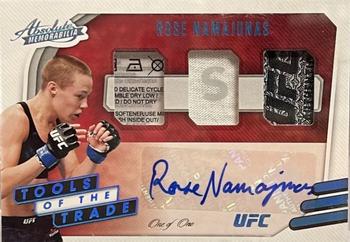 2021 Panini Chronicles UFC - Absolute Tools of the Trade Signatures Super Prime #TT-RSN Rose Namajunas Front